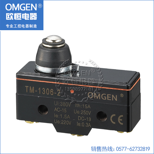 歐恒電器 TM-1306-2防浸型微動開關(guān) 行程開關(guān)